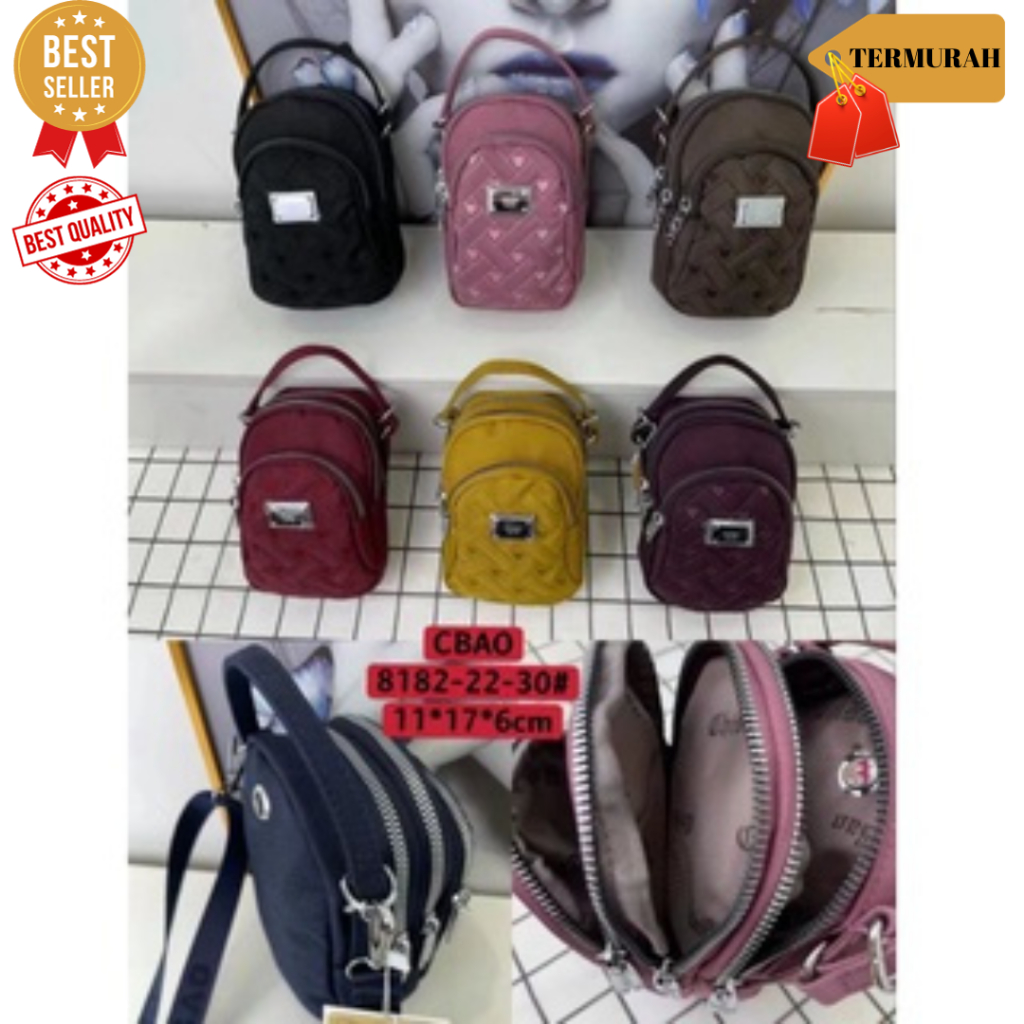 Jual Tas Chibao Selempang CB8182 22 30 KANVAS Shopee Indonesia