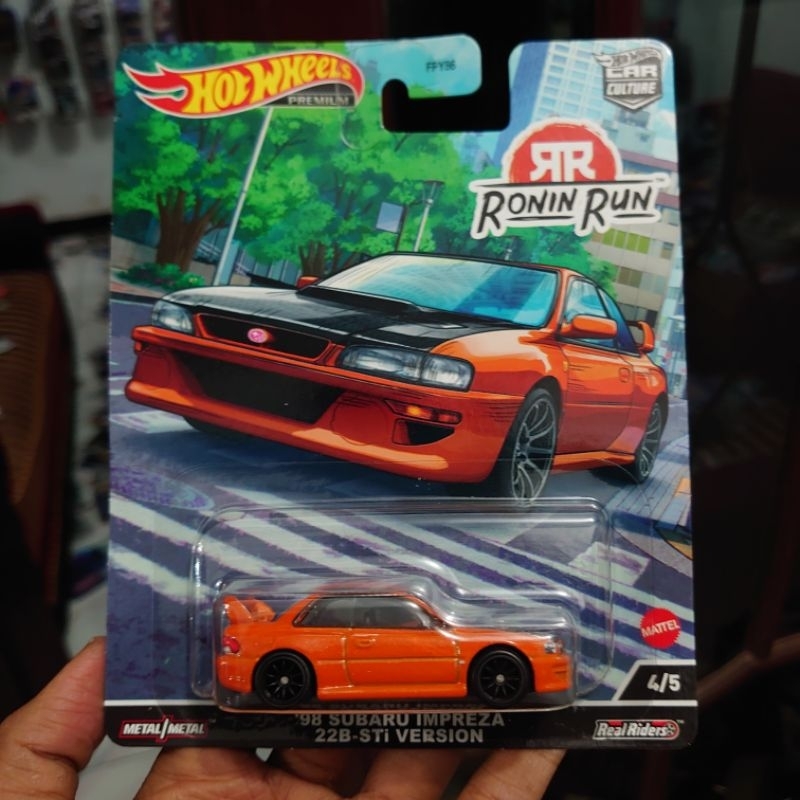 Jual Hot Wheels Subaru Impreza 22B STI Version Ronin Run Shopee Indonesia