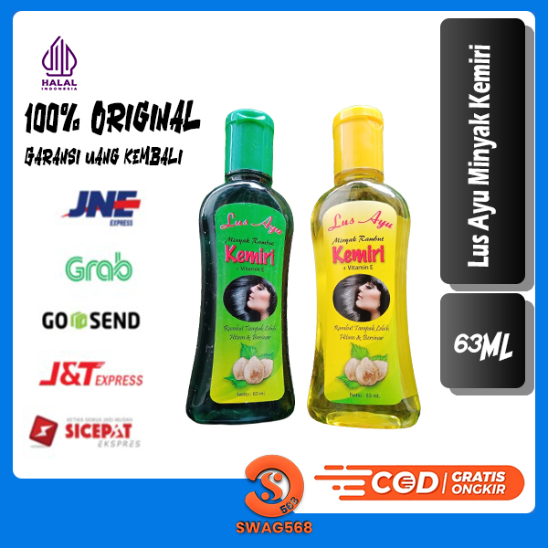 Jual Minyak Kemiri Penumbuh Rambut 63ML Perawatan Rambut Swag568