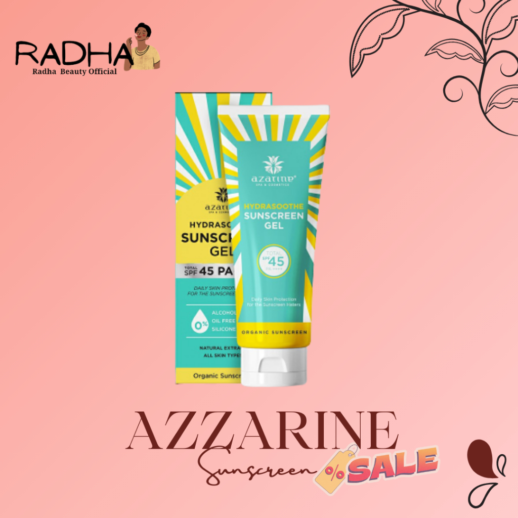 Jual Azarine Hydrasoothe Sunscreen Gel Spf Pa Sunscreen Spf