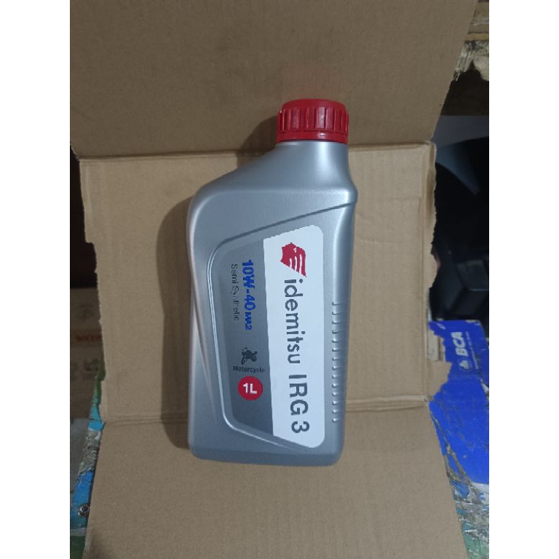 Jual Oli Oil Motor Idemitsu 4T SAE 10W 40 1L API SL JASO MA Shopee