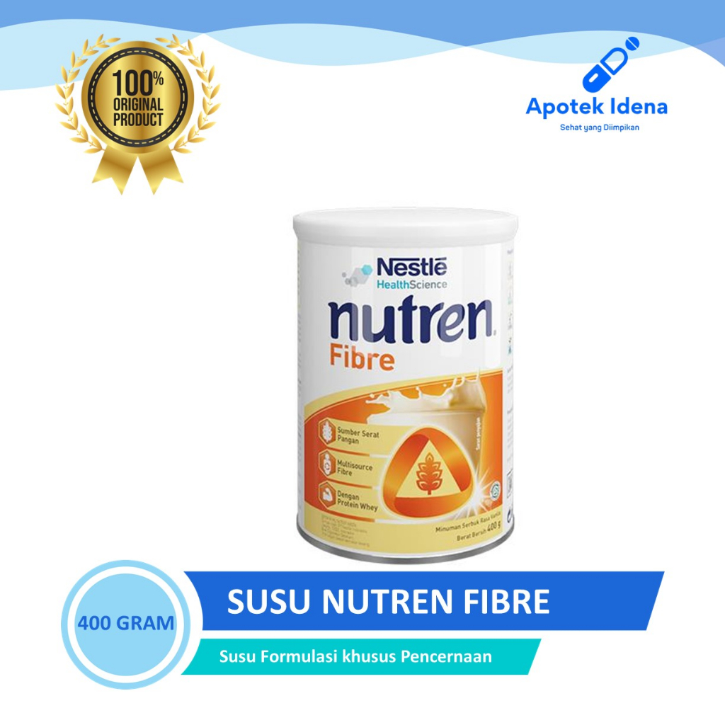 Jual Susu Nutren Fibre 00 Gram Rasa Vanila Tinggi Serat Mengatur