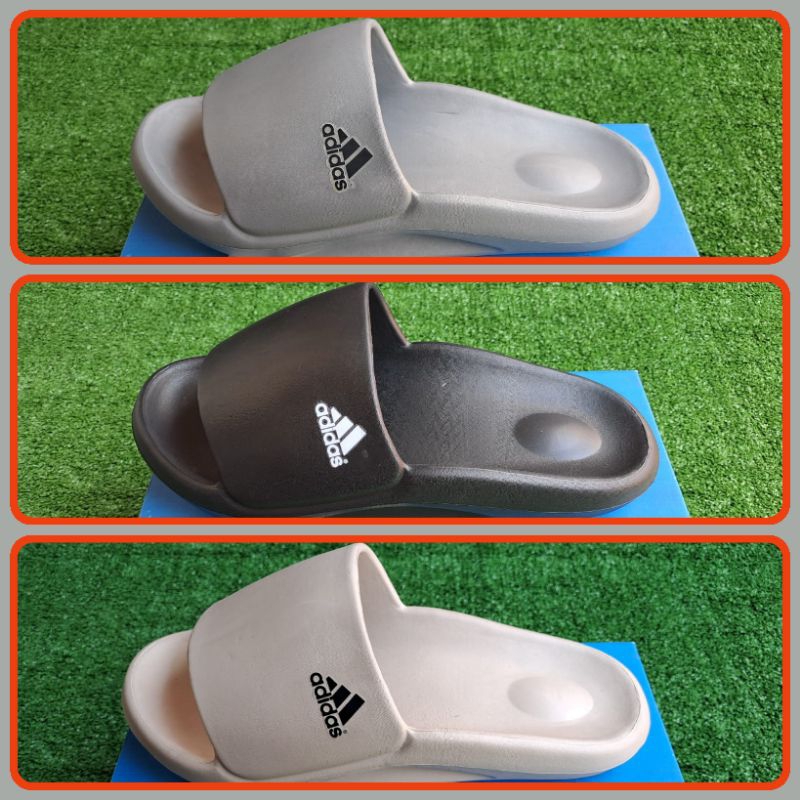 Jual Sandal Adidas Yeezy Kanye West Meth Brown Sendal Slop Slip On Pria