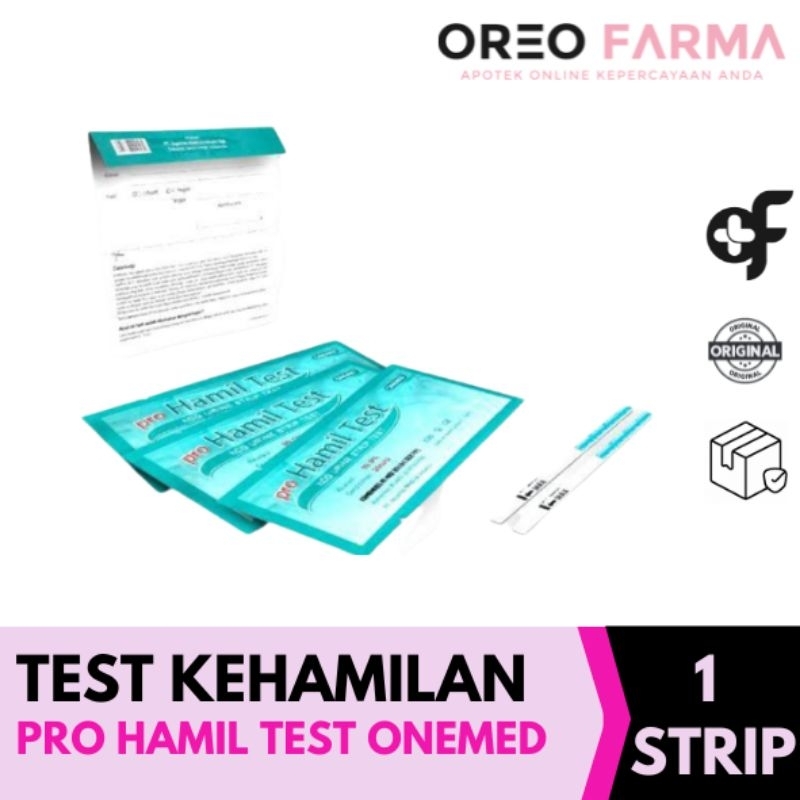 Jual Tes Kehamilan Pro Hamil By Onemed Test Pack Onemed Shopee