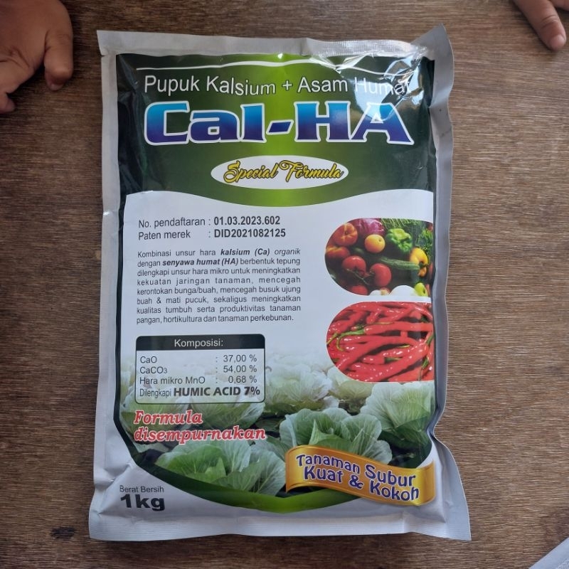 Jual Cal Ha Pupuk Kalsium Plus Asam Humat Kg Cal Ha Calha Pencegah