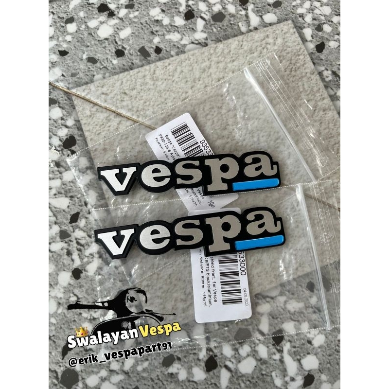 Jual Emblem Dada Vespa Balok Emblem Depan Vespa Emblem Vespa Balok