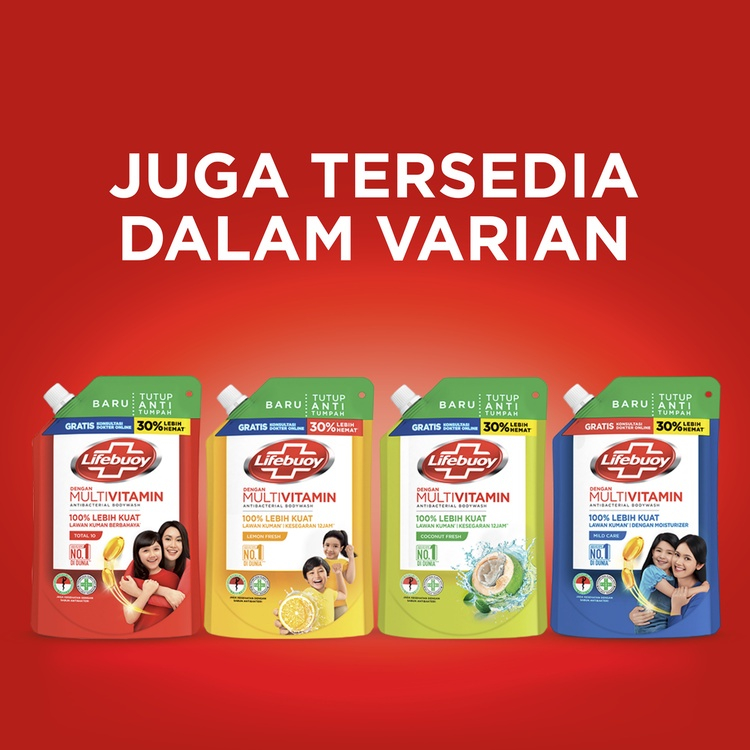 Jual LIFEBUOY BODY WASH REFILL 400 ML ALL VARIAN Shopee Indonesia