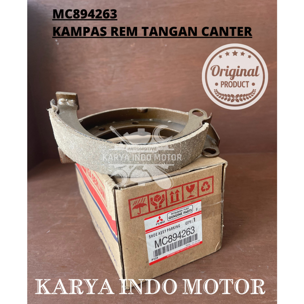 Jual Kampas Rem Tangan Hand Brake Shoe PS125 MC894263 Shopee Indonesia