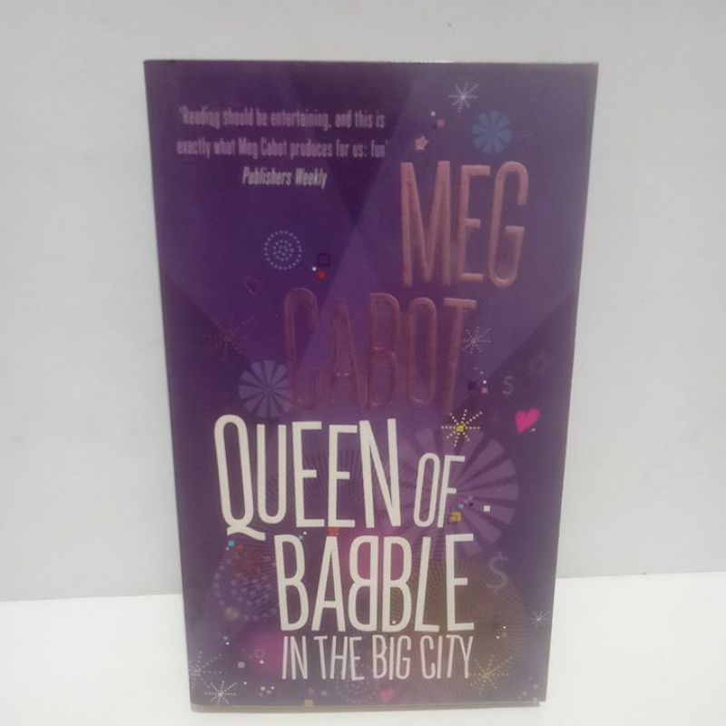 Jual Buku Original QUEEN OF BABBLE IN THE BIG CITY MEG CABOT Shopee