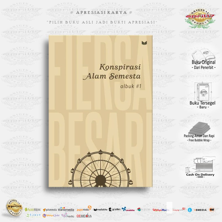 Jual Novel Konspirasi Alam Semesta Edisi Terbaru Penulis Fiersa