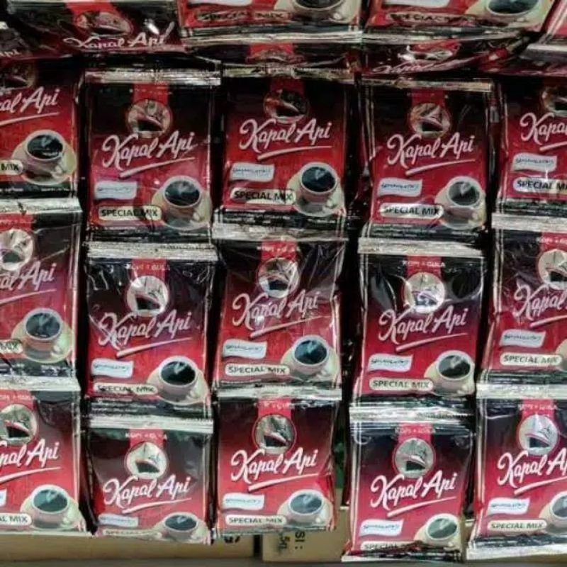 Jual Kopi Kapal Api Special Mix 1 Renceng Shopee Indonesia