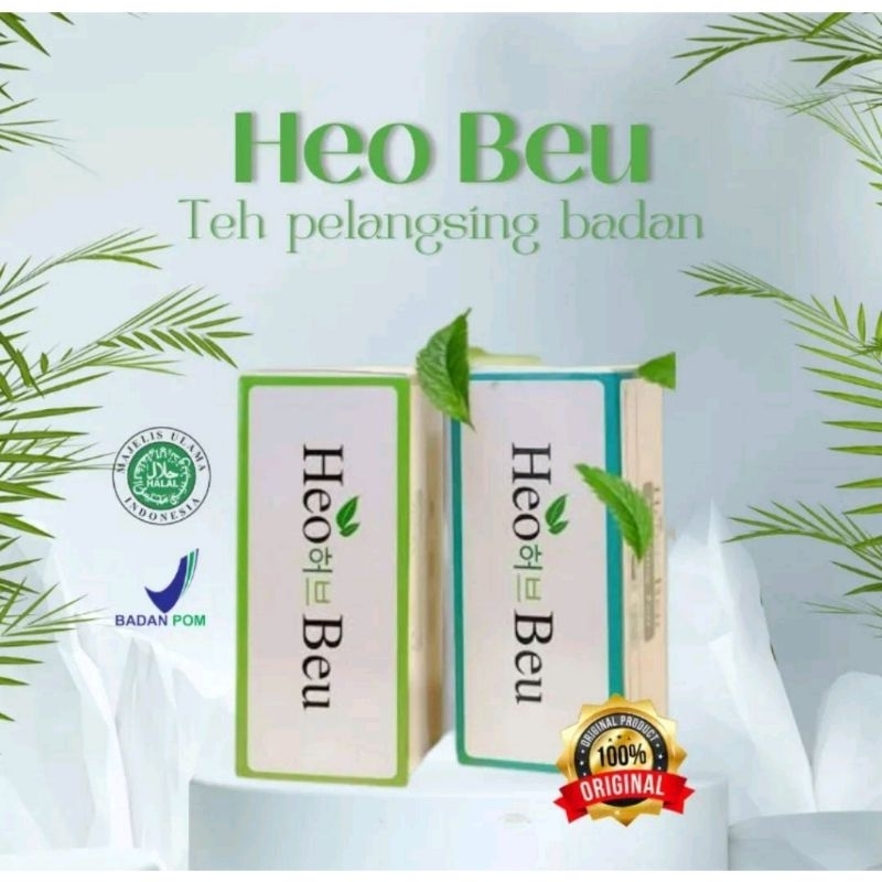 Jual Teh Heo Beu Heo Beu Tea Minuman Teh Pelangsing Original BPOM