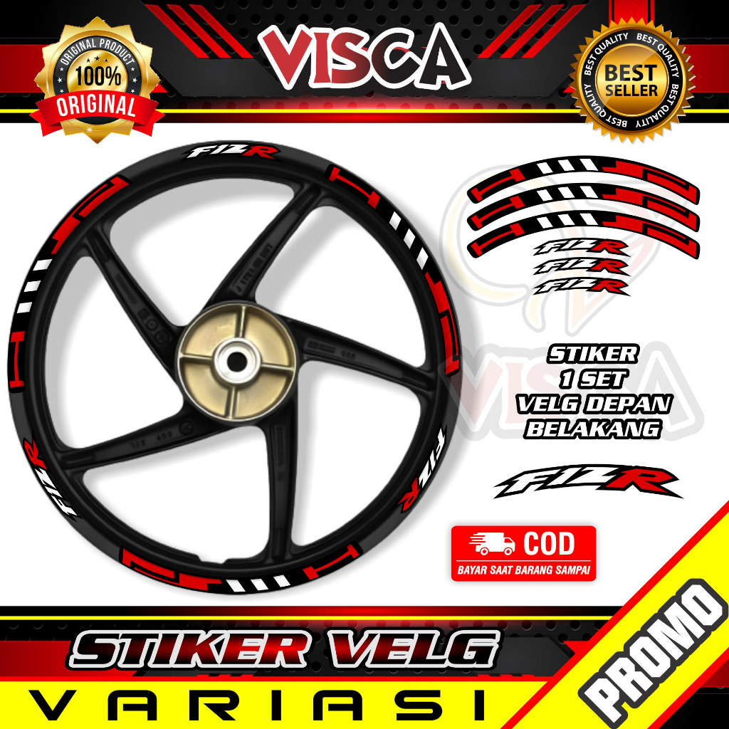 Jual Stiker Velg List Velg Motor Stiker Velg Sticker Velg FIZ R List