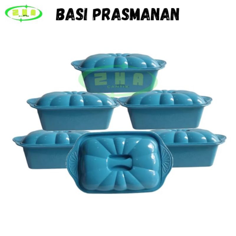 Jual Pcs Basi Prasmanan Persegi Warna Hijau Biru Pink Shopee Indonesia