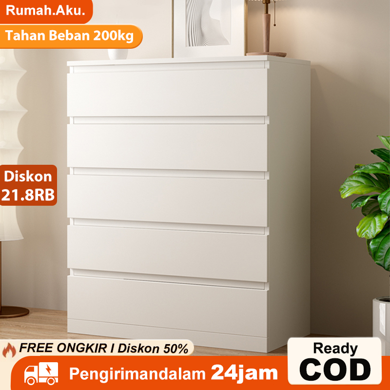 Jual Free Ongkir Lemari Laci Serbaguna Lemari Pakaian Drawer Kabinet