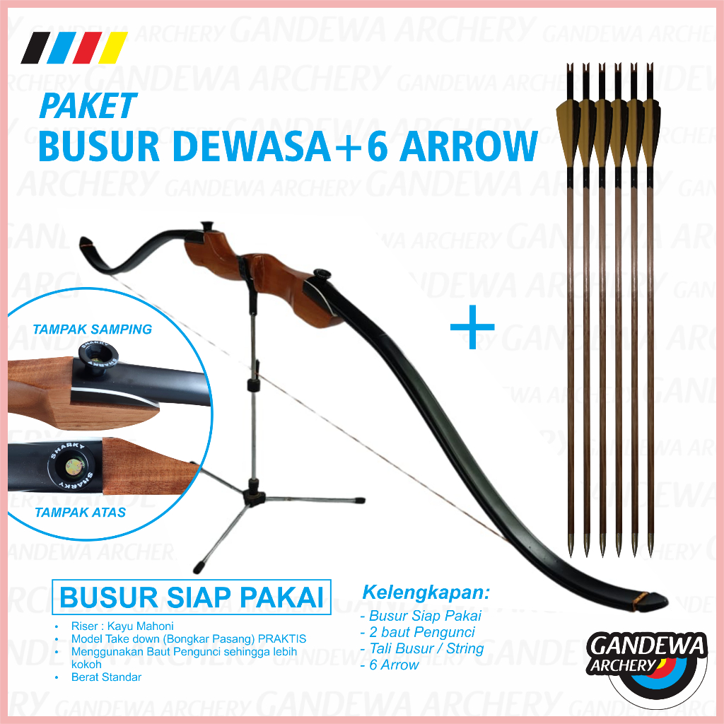 Jual Busur Panah Dewasa Arrow Standar Bow Shopee Indonesia