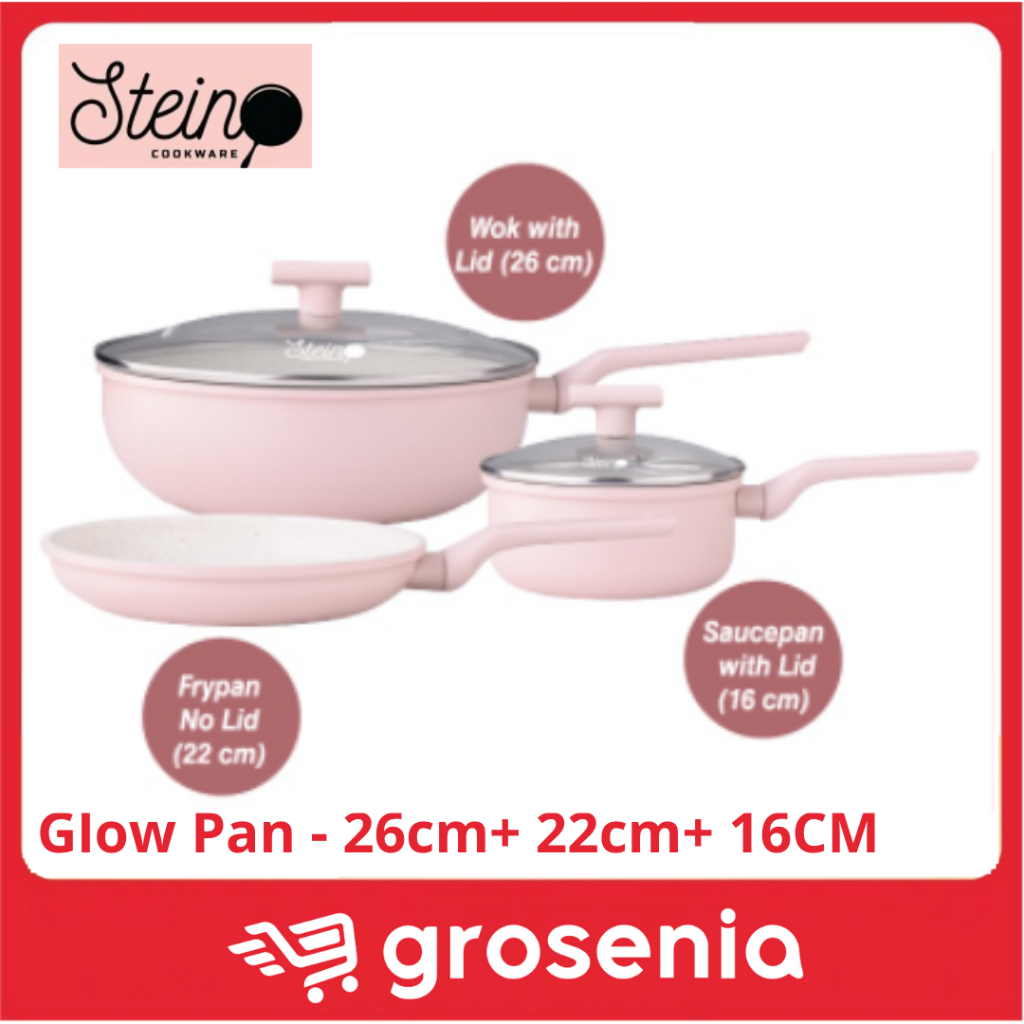 Jual Steincookware Glow Pan Series Cm Shopee Indonesia