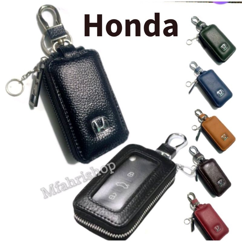 Jual Dompet Kunci Remote Keyless Mobil Honda Kulit Asli Dompet STNK