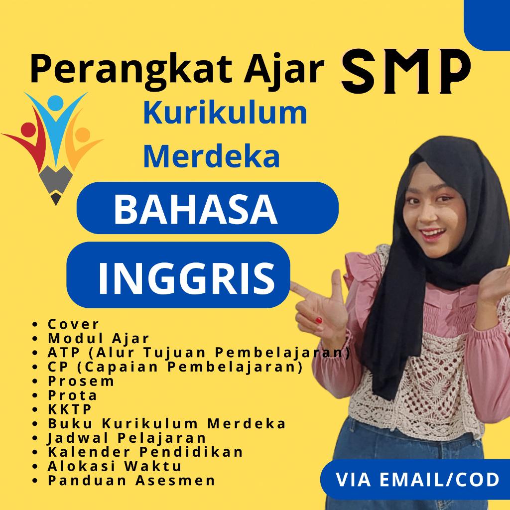 Jual Modul Ajar Bahasa Inggris Kelas Vii Viii Ix Kurikulum Merdeka