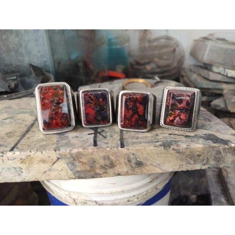 Jual Batu Akik Badar Besi Merah Kebumen Per Pcs Shopee Indonesia