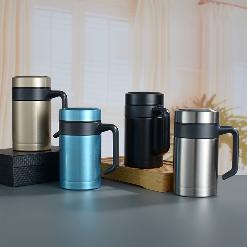 Jual Cangkir Kantoran Termos Vacuum Boutique Cup Air Minum Stainless