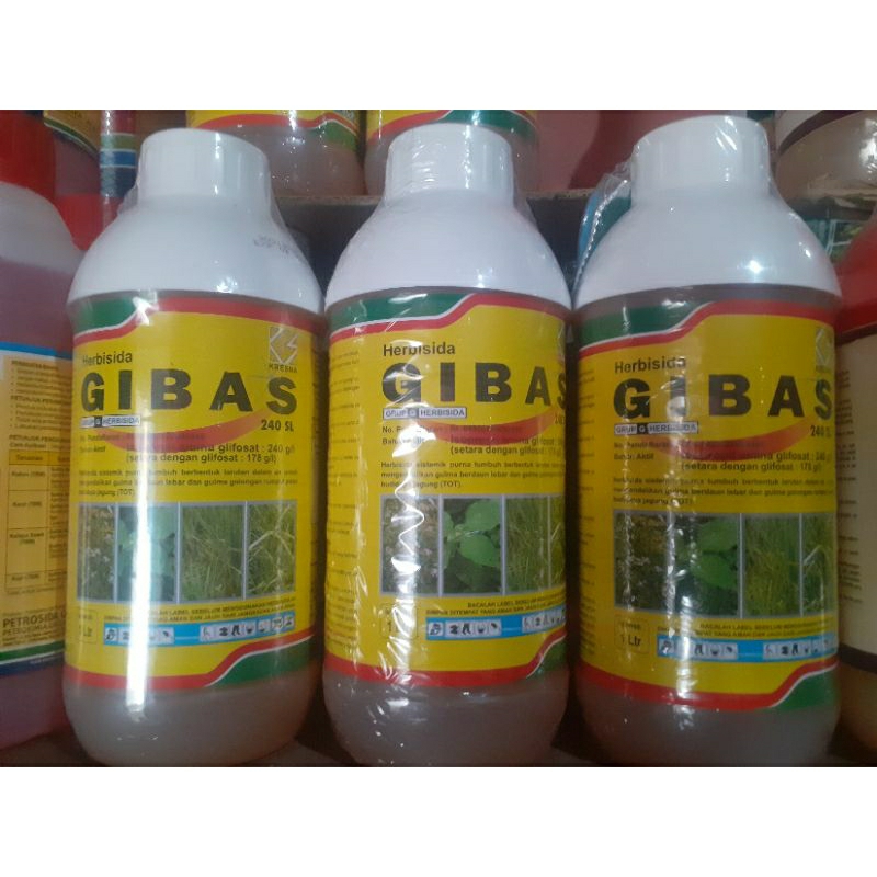 Jual Herbisida Gibas Sl Racun Rumput Sistemik Shopee Indonesia