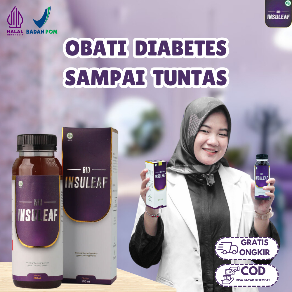 Jual Bio Insuleaf Cepat Alami Normalkan Kadar Gula Tinggi Diabetes