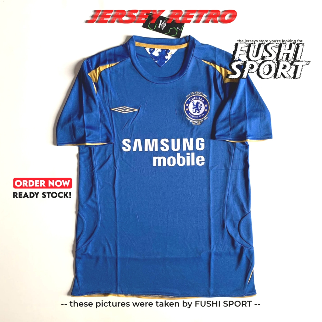 Jual Jersey Baju Bola Chelsea Home Away Rd Third Retro Shopee Indonesia