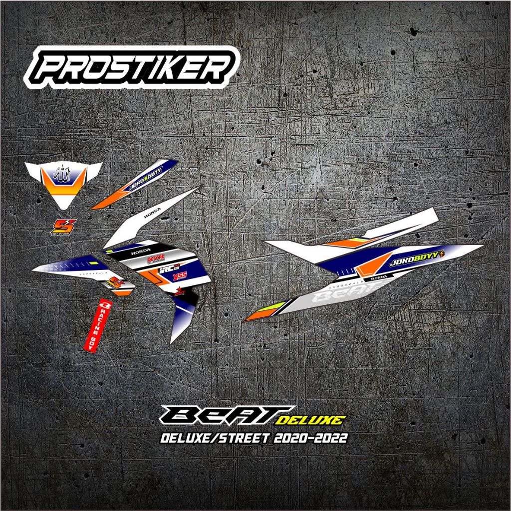 Jual Striping Sticker Motor Honda Beat Esp Deluxe Street