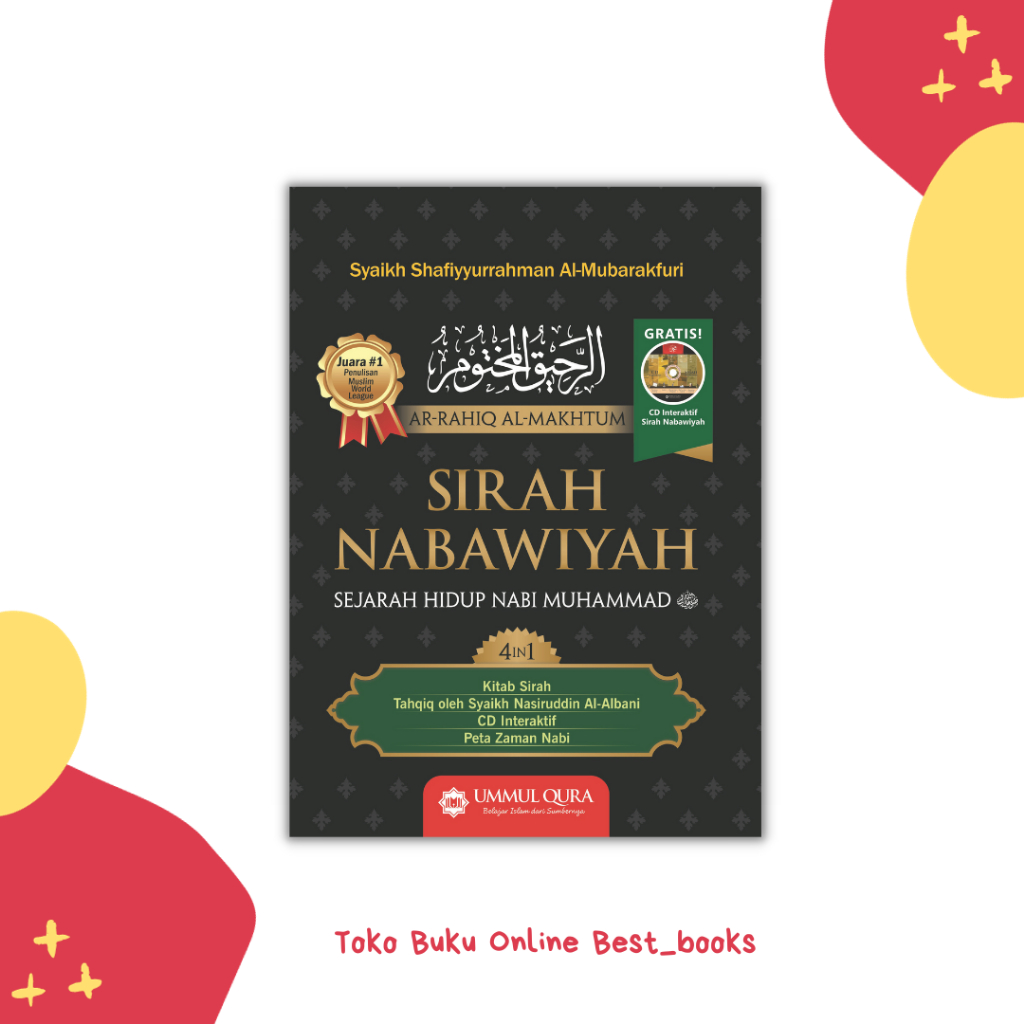 Jual Buku Sirah Nabawiyah Sejarah Hidup Nabi Muhammad Hard Cover