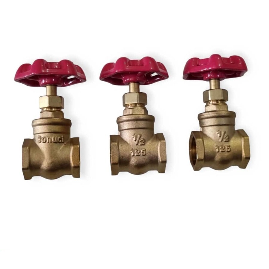 Jual Dt Gate Valve Kuningan Inch Stop Kran Putar Shopee Indonesia