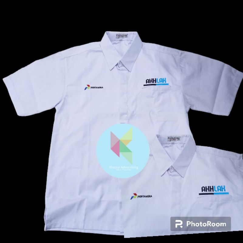 Jual Kemeja Akhlak Pertamina Seragam Akhlak Pertamina Baju Akhlak