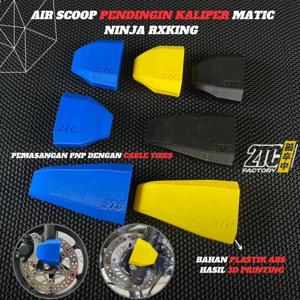 Jual AIR SCOOP KALIPER CAKRAM AIR DUCK PENDINGIN KALIPER MATIC NINJA RX