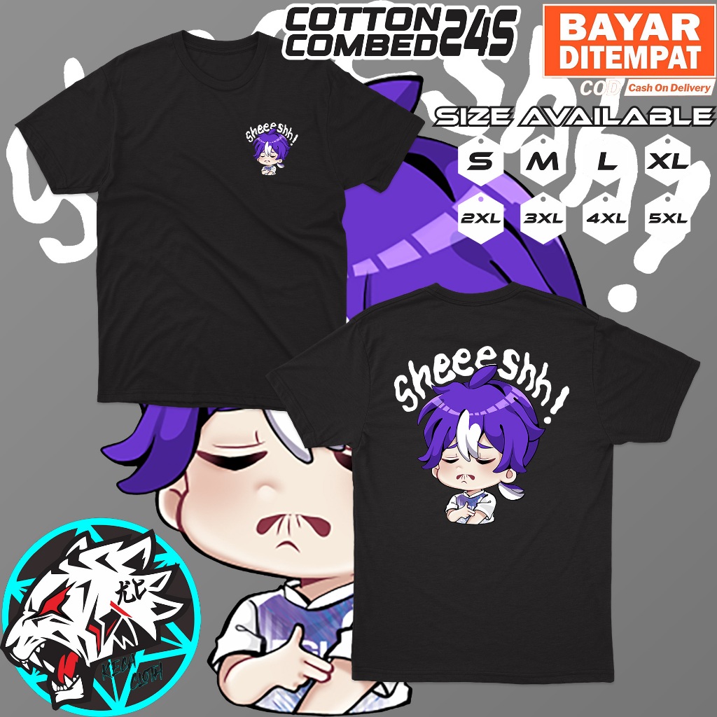 Jual Kaos Emote Mobile Legends Sheeeshh Big Size Jumbo Shopee Indonesia