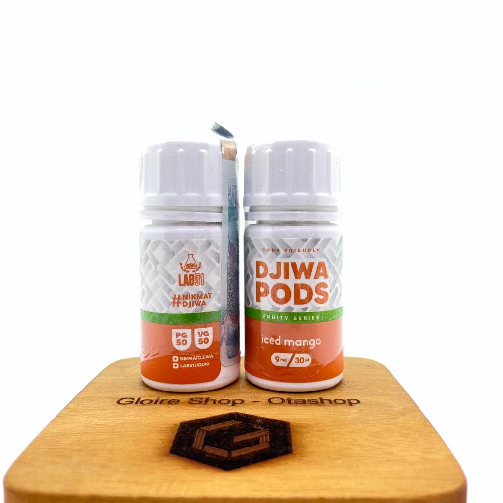 Jual SALT Djiwa Pods ICED MANGO 30ML 9MG FRUITY Series By Lab51