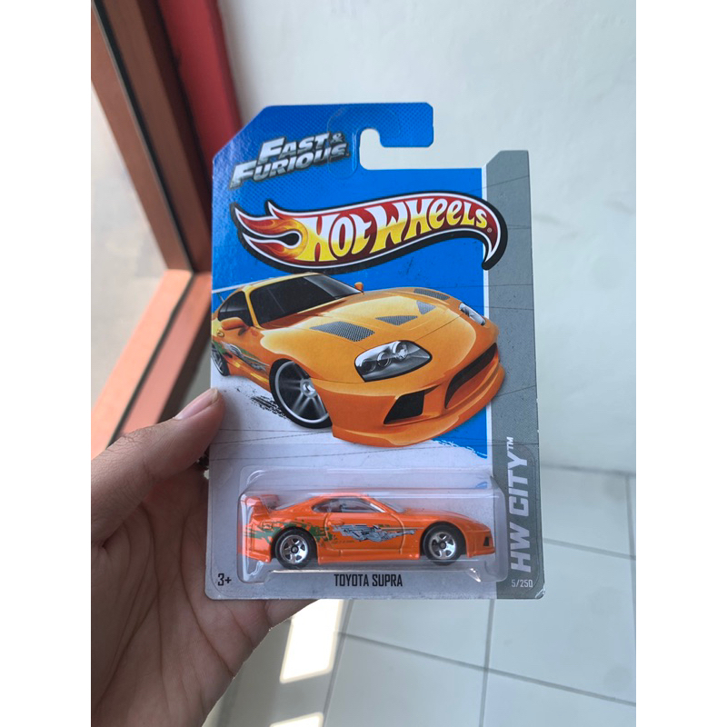 Jual Hot Wheels Toyota Supra Brian Fast Furious Shopee Indonesia