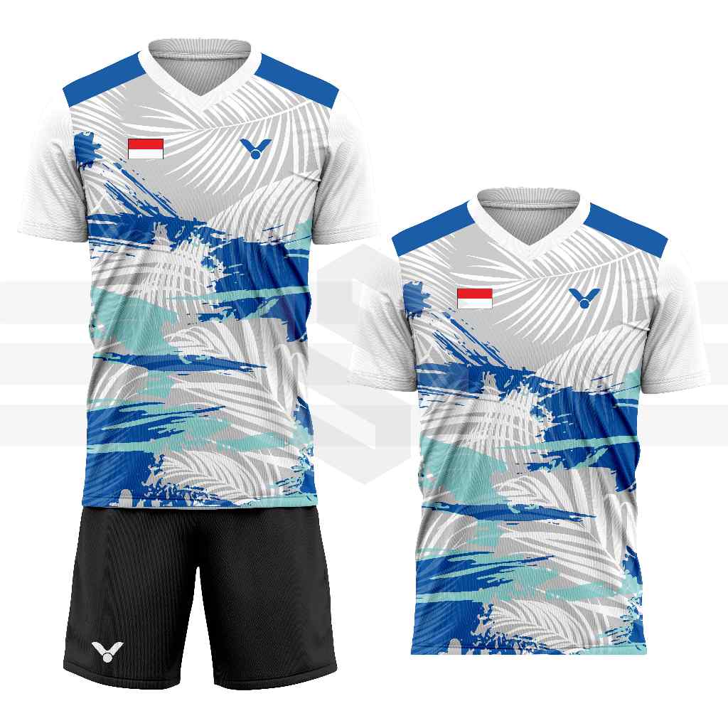 Jual Baju Badminton Jersey Bulutangkis Setelan Batminton Kaos Atasan