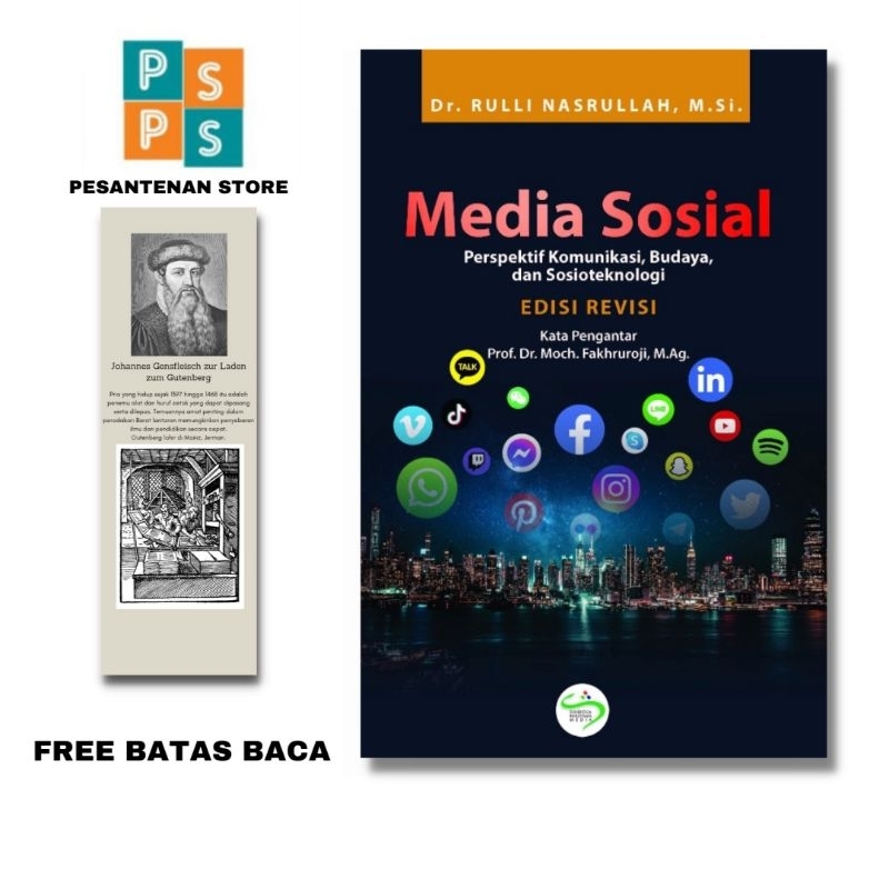 Jual BUKU ORIGINAL EDISI REVISI Media Sosial Perspektif Komunikasi