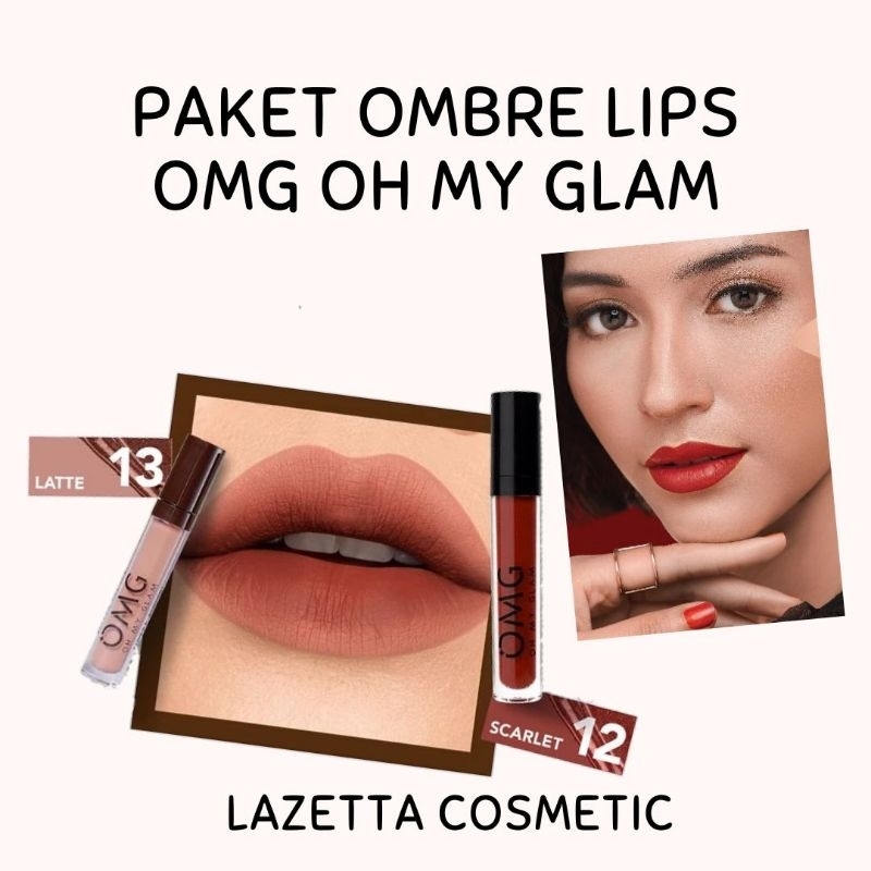 Jual Paket Ombre Lips OMG Lipcream OMG Ombre Lipcream OMG Ombre