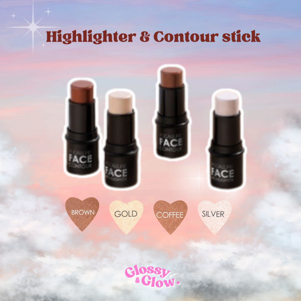 Jual FOCALLURE Silky Cream Highlighter Contour Stick 4 Colours FA01