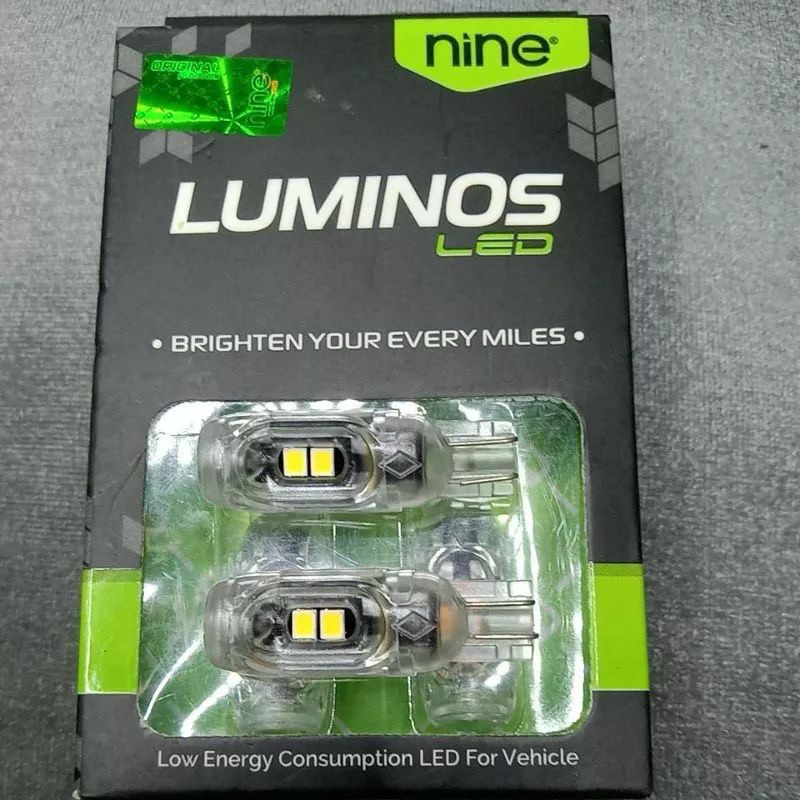 Jual Nine Luminosled Sepasang Lampu Sin Senja Platnonor Motor T Gs