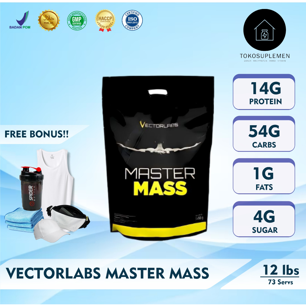 Jual Vectorlabs Master Mass Lbs Weight Gainer Lbs Shopee Indonesia