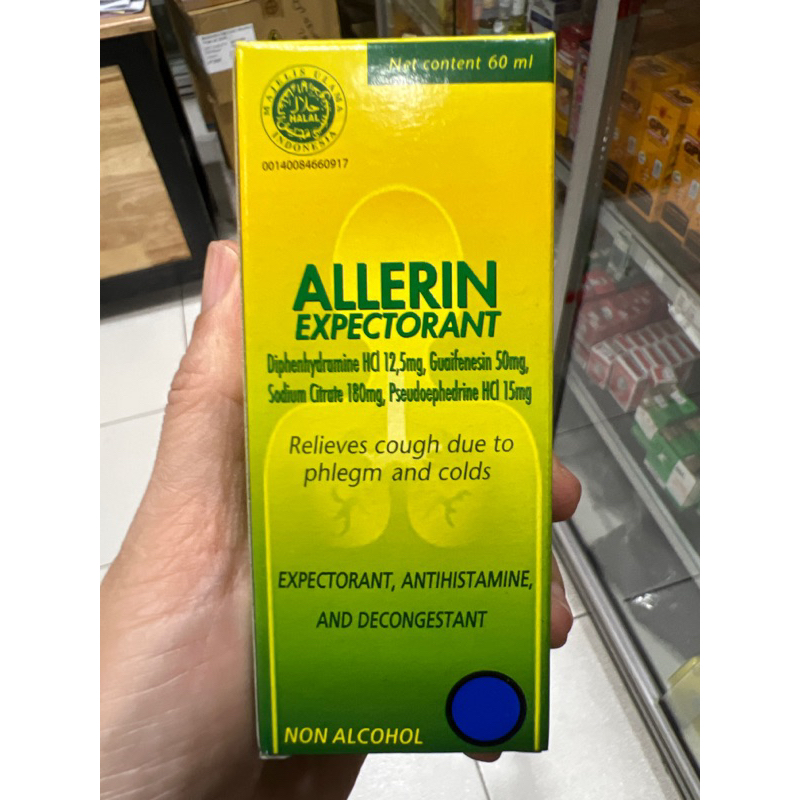 Jual Allerin Expectorant Ml Shopee Indonesia