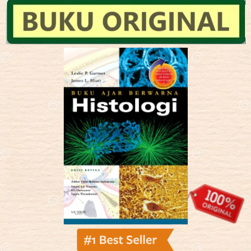 Jual Buku Ajar Berwarna Histologi Edisi Gartner Original Shopee