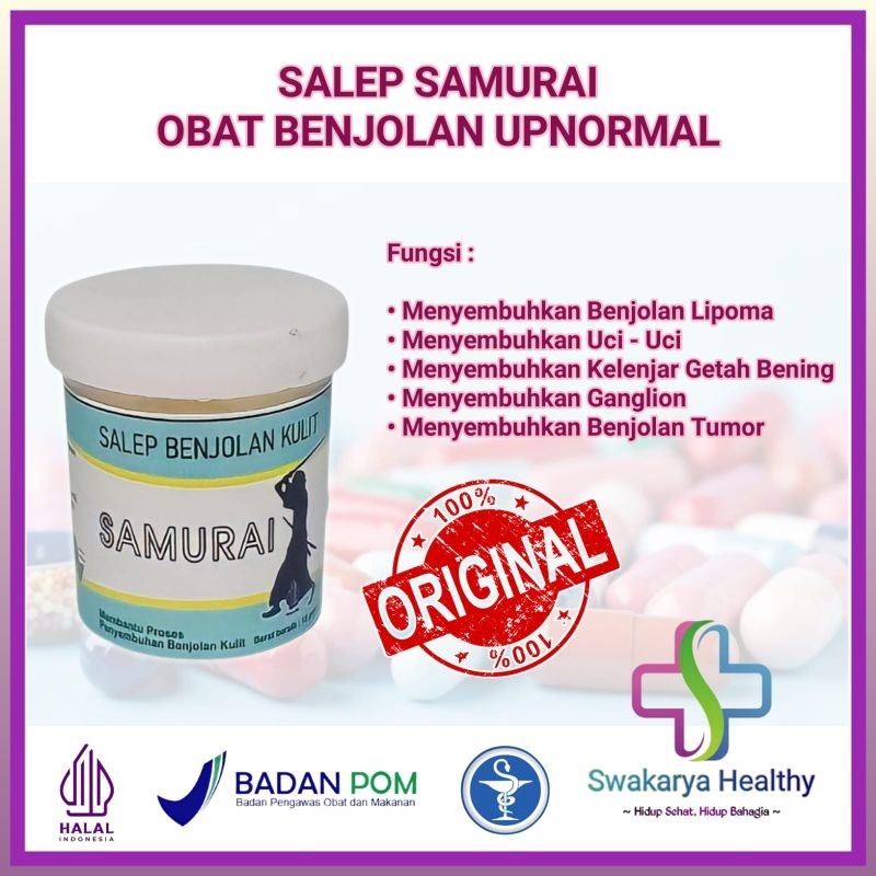 Jual Salep Samurai Salep Benjolan Ampuh Mengatasi Benjolan Upnormal