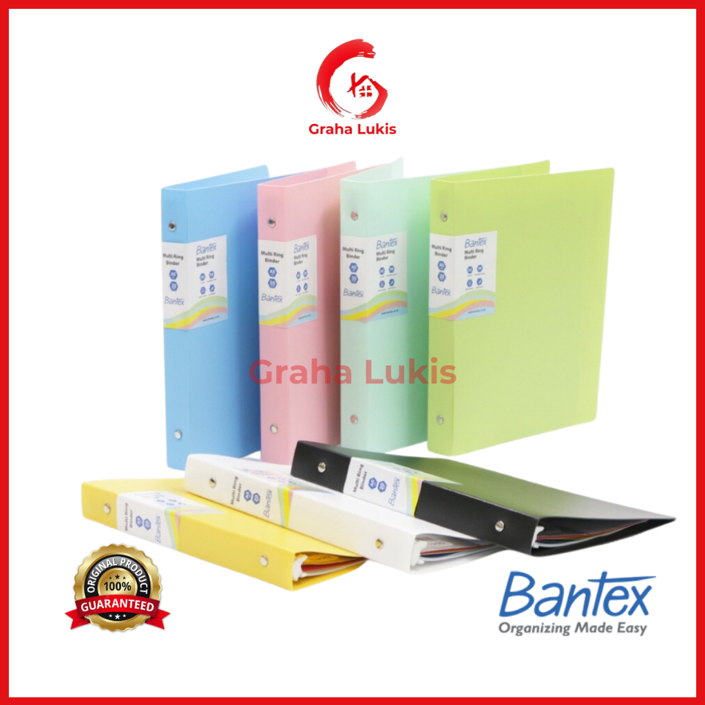 Jual Bantex Trendy Multi Ring Binder A B Shopee Indonesia