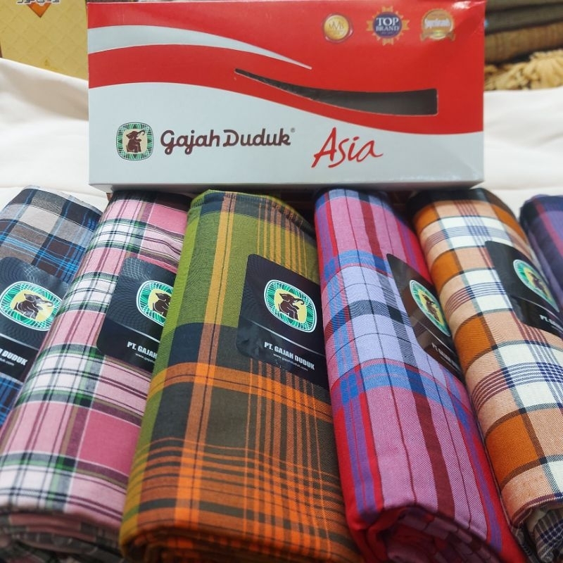 Jual Sarung Gajah Duduk Asia Merah Putih Shopee Indonesia