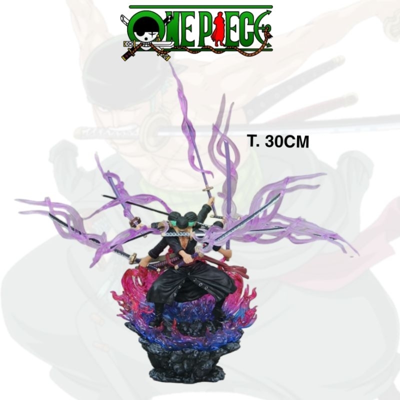 Jual Action Figure Ashura Bakkei Roronoa Zoro One Piece Pose Pedang