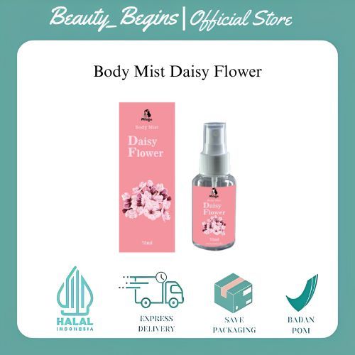 Jual Bb Bpom Body Mist Milofa Ml Premium Body Mist Daisy Flower