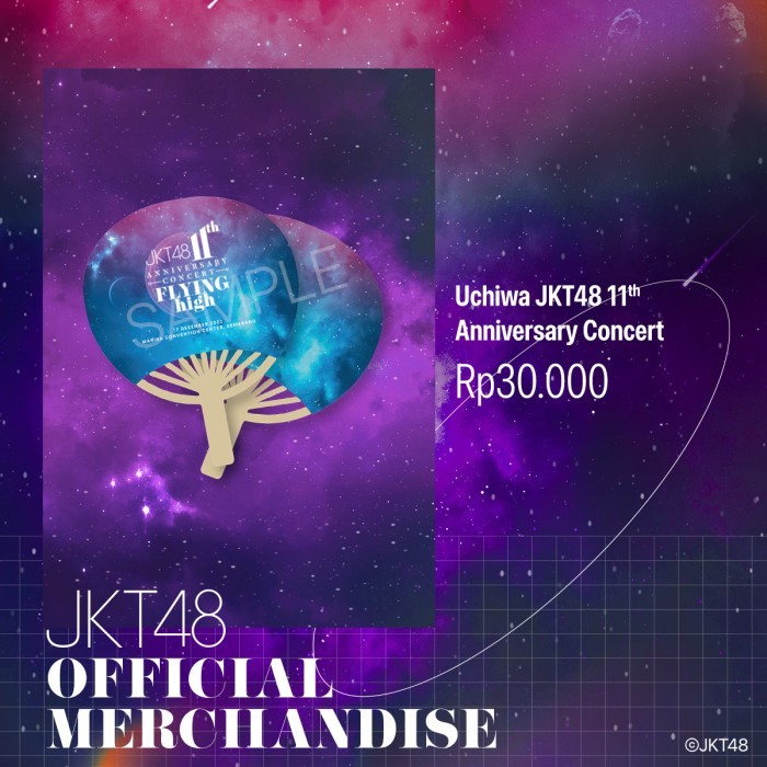 Jual Uchiwa JKT48 11th Anniversary Concert Shopee Indonesia